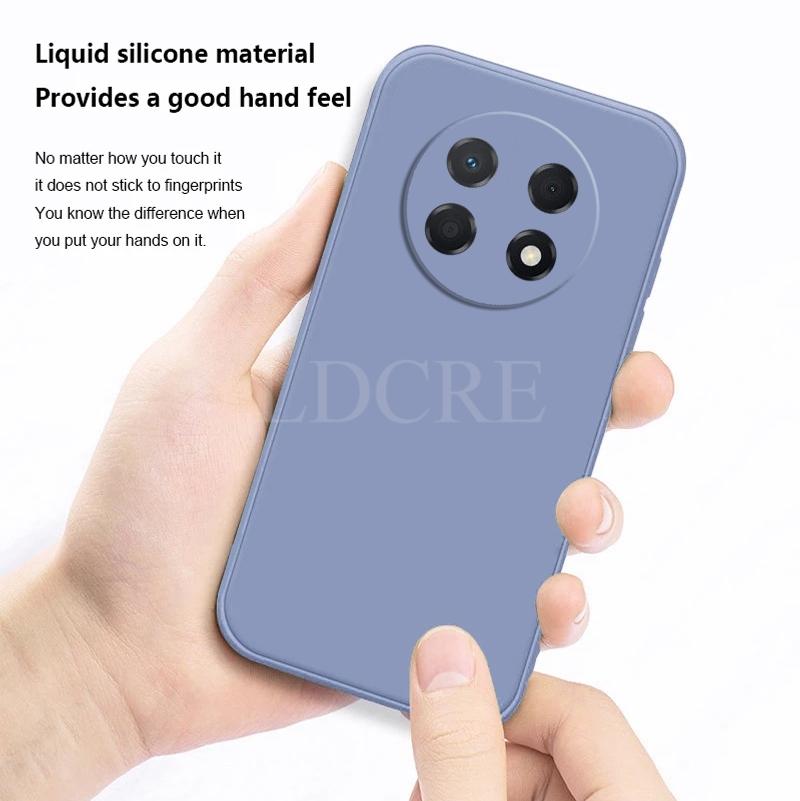 Für Huawei nova 15 Max Hülle Flüssigsilikon Offizielle Abdeckung Huawei nova 15 Max Hülle TPU Einfache Gummihülle nova 15 Max Abdeckung