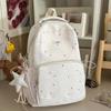 Schoolbag cloud lemon ice blue hollow lace girl heart backpack student party pure gentleness class travel small backpack