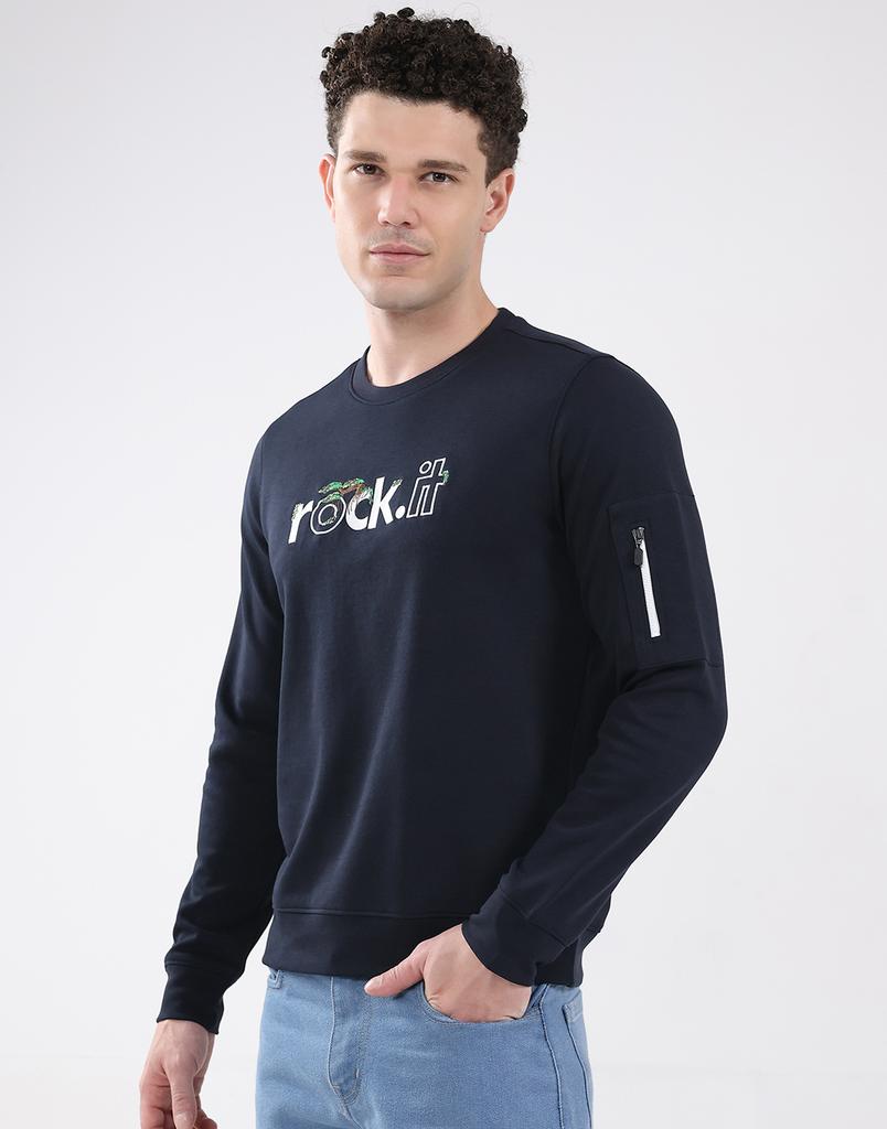 ROCK.IT Men's Smart Fit Fit Sweatshirt