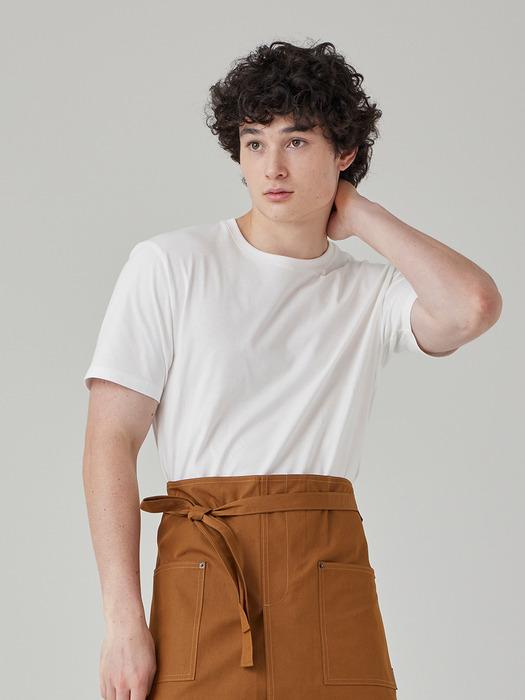 GONG APRON HALF APRON (CARAMEL BROWN) FREE