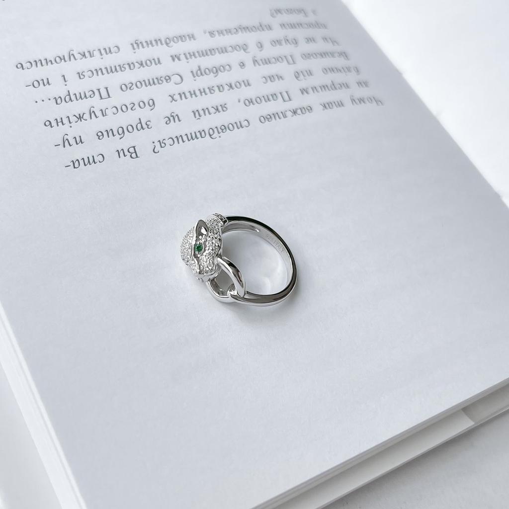 Silver Ring with Cubic Zirconia, Product Weight 4.79 G (60001741)