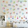 [CL]Vietnamese Alphabet Wall Decals For Children Cartoon Early Education Alphabet Stickers PVC Stickers Background Decoration
