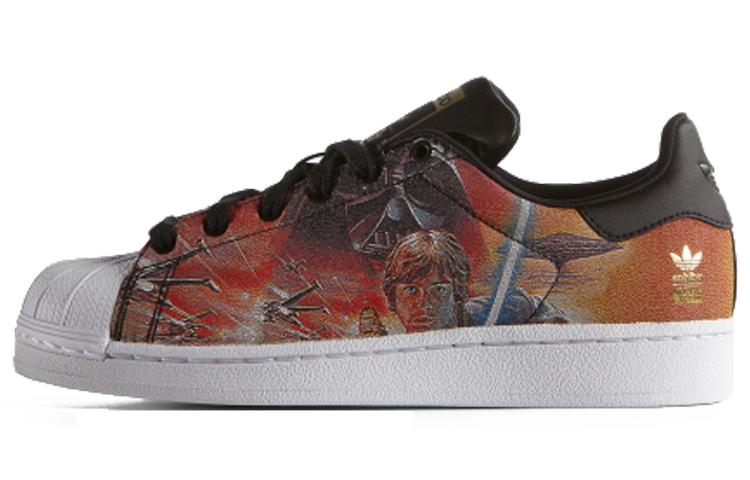

Adidas Originals Superstar Collection Star Wars J Star Wars Low top Kids Skateboarding Shoes Brown Teenagers B24726 35.5