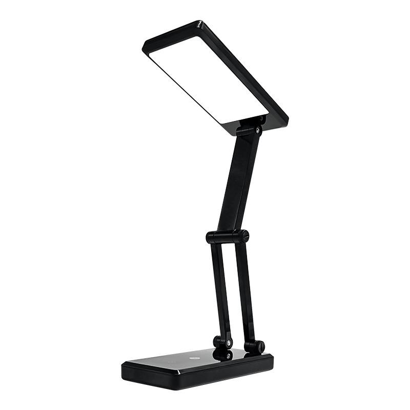 Jiuliang LED Solar Charging Desk Lamp 666T - Foldable Eye Protection Reading Light for Students