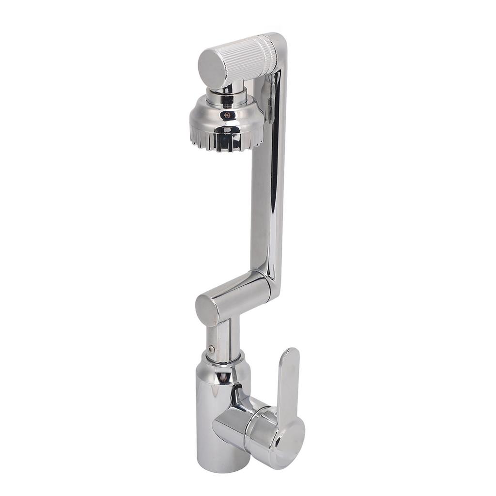  Swivel Faucet Stainless Steel Electroplating 360 Degrees Rotation Kitchen Hot and Cold Wat