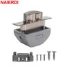 NAIERDI RV Camper Push Button Latch Keyless Push Lock Handle Cabinet Cupboard Drawer Door Catch Lock Furniture Locks