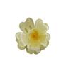 4cm průhledná třpytivá sponka do vlasů ve tvaru vajíčka s květinou - žraločí sponka do vlasů