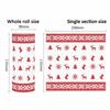 Disposable Christmas Kitchen Paper Thick Three-Layer Wet Dry Dual-Use Household Roll Paper Christmas Paper Towels