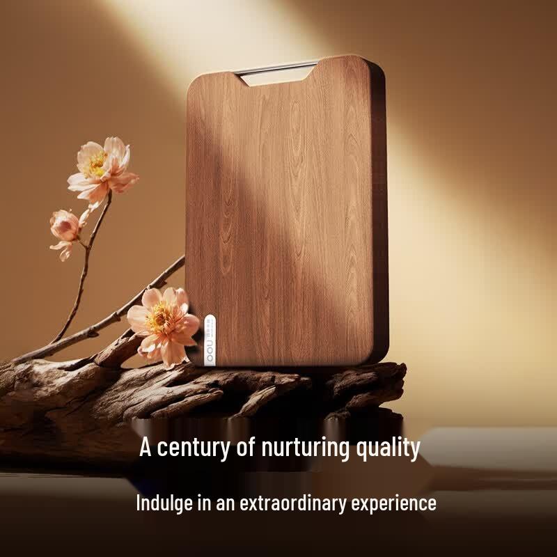 OOU Antibacterial Solid Elm Wood Chopping Board
