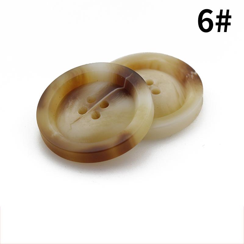 

Новые 20 шт. смоляные 4-отверстия пуговицы швейные аксессуары размер полный для одежды декоративные пластиковые пуговицы ручной работы своими руками 28mm