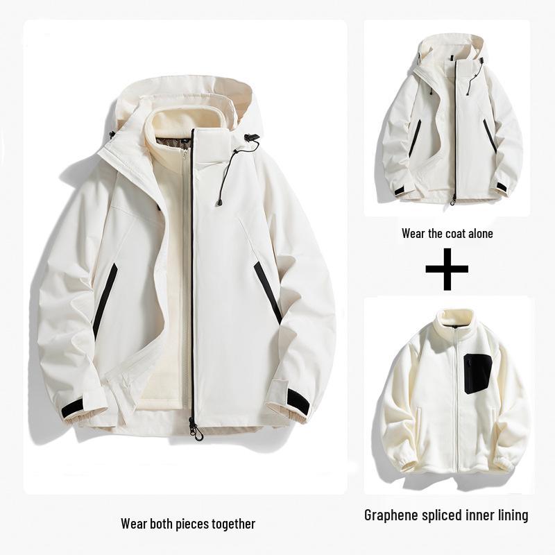 Bird's Unisex 3-in-1 Windproof & Water-Resistant Ski Jacket