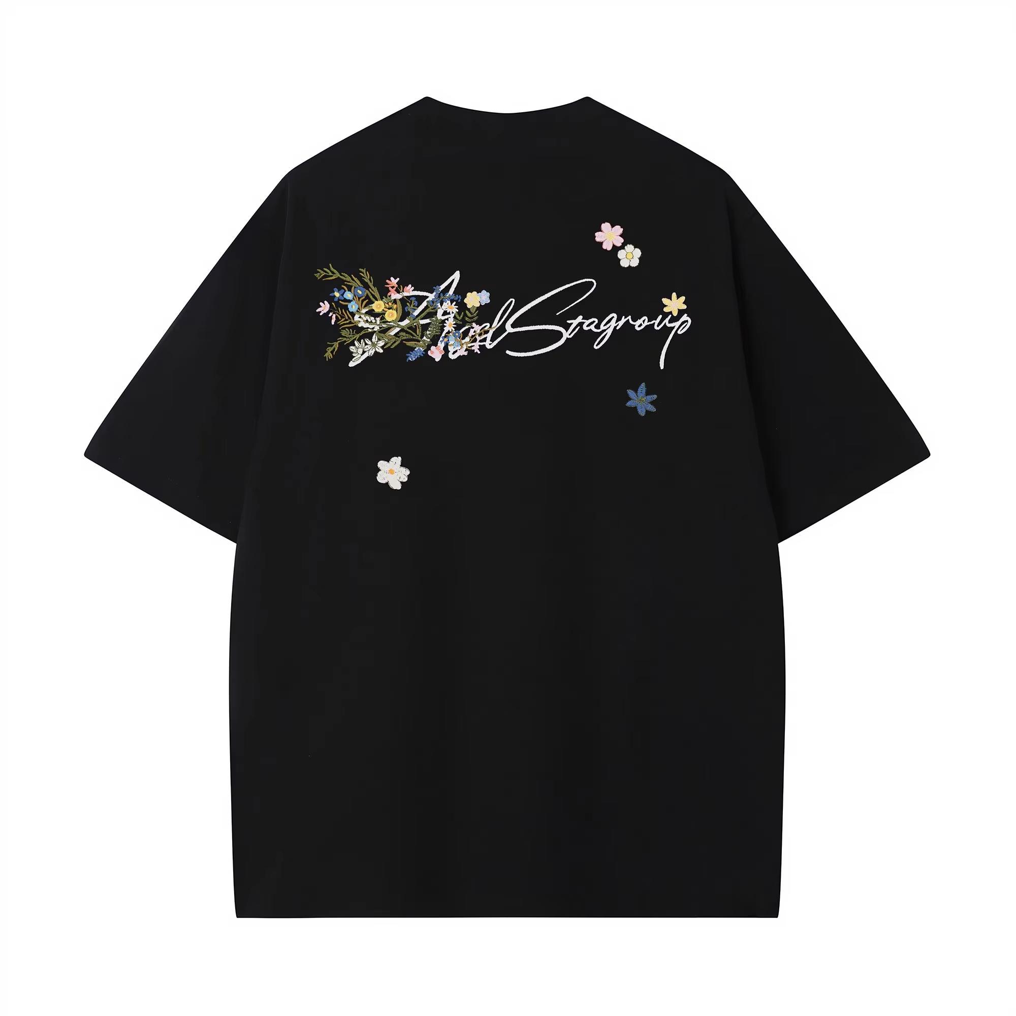 

2026 New Summer Fashion Pure Cotton Men s Printed T-shirt Casual Breathable Streetwear Men s and Women s Short Sleeved top - ... S разноцветный