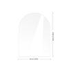 Transparent Acrylic Wedding Table Number Signs: Hexagonal, Rectangular, and Round DIY Seating Cards.
