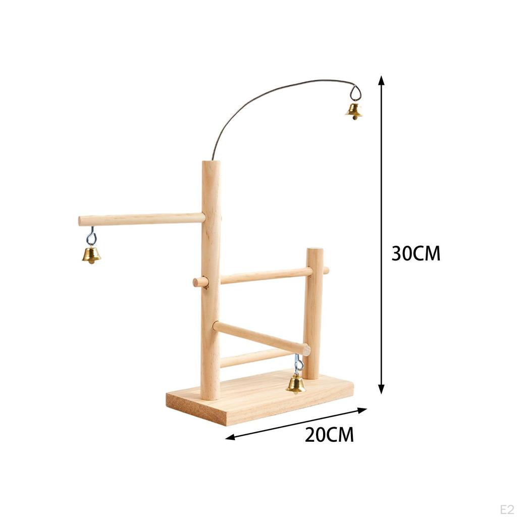 Vogelsitz-Plattformständer, Trainingsständer, Papageienspielplatz für Nymphensittiche,