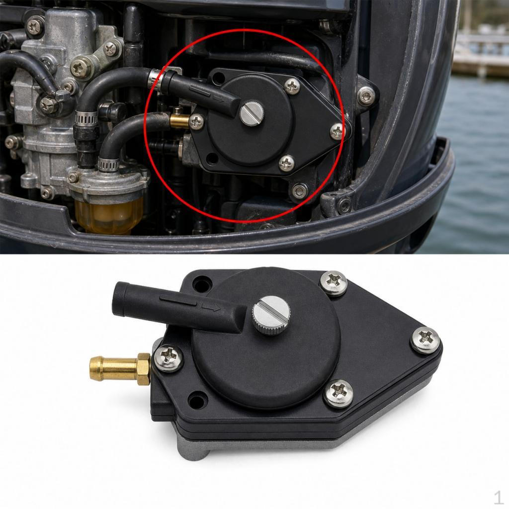 Fuel Pump Outboards Premium Accessories Assemble Easy Installation 9.9 15HP
