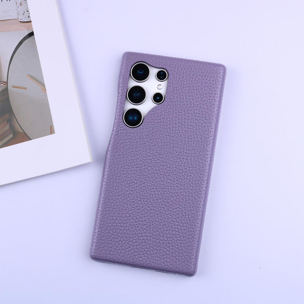 Luxury Lychee Pattern PU Leather Phone Case For Samsung For Galaxy S25 S24 S23 S21 S20 FE S22 Plus Note 20 Ultra A52 A53 A54 5G