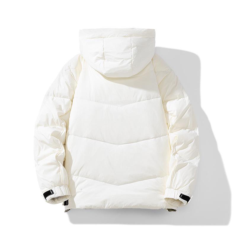 Unisex Stylish Hooded Down Jacket - Inspired by Iconic Duck Style, 85% White Duck Down