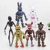 6 ks Pět nocí u Freddyho Akční figurka FNAF Toy Bonnie Foxy