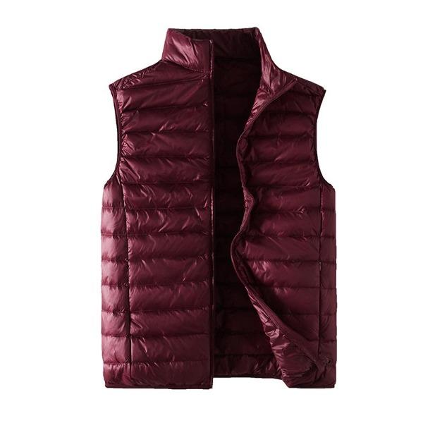 

Men Vest Thin Down Jacket Lightweight Packable Down Jacket Men Water and Wind-Resistant Breathable Coat Men Hoodies Jackets Coat 5XL
