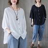 2021 Summer Stylish Slimming Loose Fit Cardigan T-Shirt for Plus Size