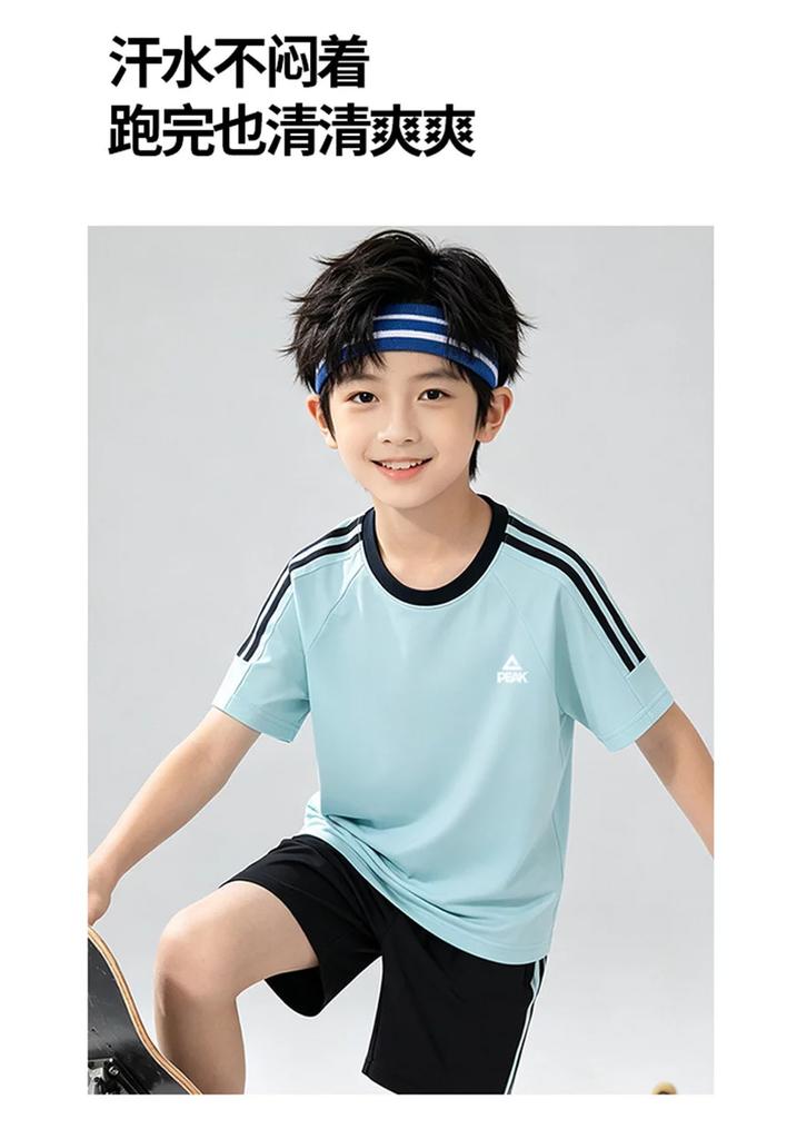 Children's Summer Outdoor Comfortable Breathable Short Sleeve T-shirt