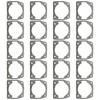 20pcs Cylinder Head Gasket Set For 52cc-62cc Brush Cutter Grass Trimmer Chainsaw Mower Tools Replacement Accessories