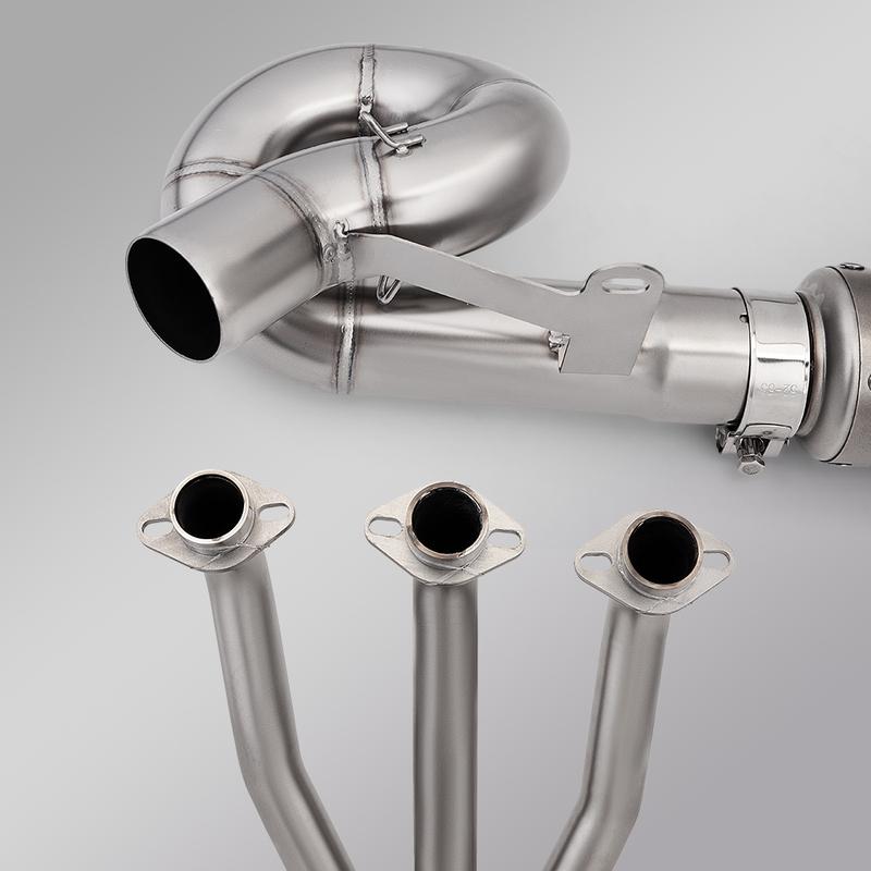 For 675SR NK675 675 SR CF675SR CFMOTO Motorcycle Exhaust Escape DUAL SENSORS Front Link Pipe Connection 51mm