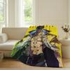 Adventure Anime C-cyberPunkS Blanket For Sofa Office Bed Plane Travel Sleep Read Relax Camping Soft And Warm
