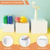 3Pcs Acrylic Buffet Riser Food Display Stands Stackable Desktop Food Stand Dessert Cake Buffet Party Display Decorating Box