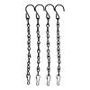 ABMH-Hanging Plant Chain, Black Chain For Hanging Bird Feeders Planters Lanterns Baskets Billboards Wind Chimes Ornaments