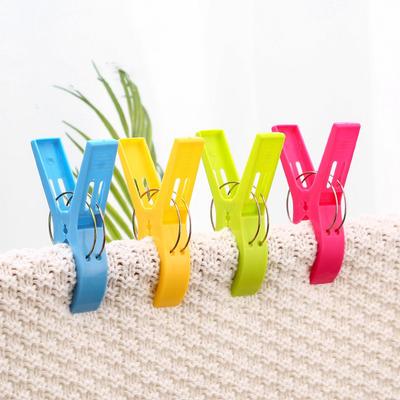 Pinces à serviette de plage Pinces à clip en plastique pour suspendre Pinces à serviette Pinces pour chaise Pince à serviette pour hamac Pinces à linge YFJ003