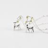 Antler Pendant Necklace - Korean Mori Girl Style, Simple & Versatile, Sika Deer Clavicle Chain, Perfect Christmas Gift