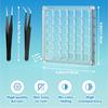 Acrylic Magnetic Seashell Display Box,Clear Sea Shell Display Box,Beach Magnet Storage Organizer Case for Seashell Diamond Beads