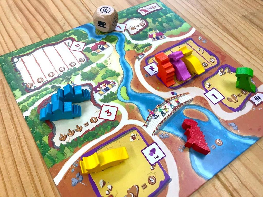 JELLYJELLYGAMES Draftsaurus 2-4 Player Japanese Board Game