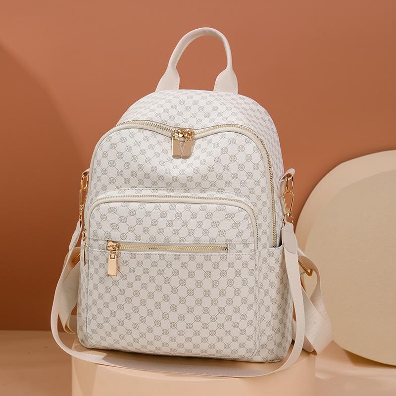 Schultasche1011 Neue Mode Vielseitig Premium Große Kapazität Wasserdicht Doppelte Rückseite Eine Schulter Crossbody Tragbar Reise Studenten Tasche
