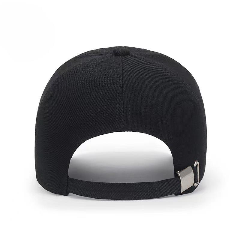 New Solid Color Unprinted Baseball Cap Men's Outdoor Fishing Korean Version Cap Women's Simple Trendy Shade Sun Protection Hat