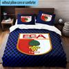 3PCS Augs-burg Crest Bedding Set,Including 1pc Duvet Cover And 2pcs Pillowcases Perfect for Bedroom, Dormitory, Fan Christmas Gift