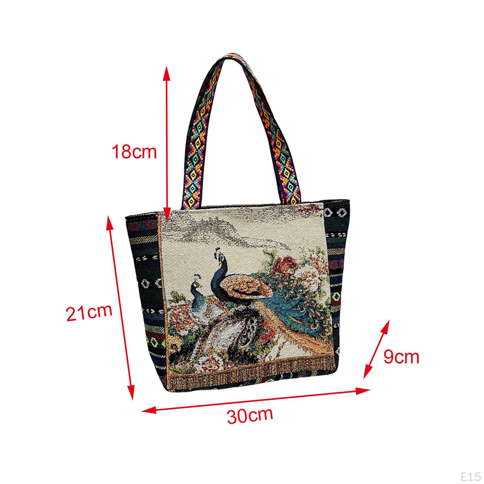 Женская холщовая сумка на плечо — фото 9