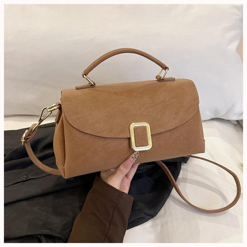 

Niche highend bag women s fashion commuter style women s simple shoulder bag crossbody small square bag коричневий