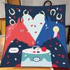 Silk Scarf Women Lover Horse Print Square Scarves Head Echarpes Silk Foulards Femme Wraps Beach Shawls Bandana Lady Hijabs 90CM