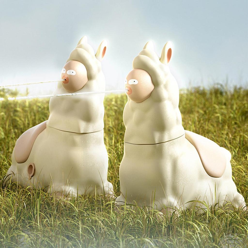 Water Squirter Cute Alpaca Squirter Water Toys Creative Alpaca Spray Water Gun Toys Water Playing Summer Pool Toys Watergun Toy