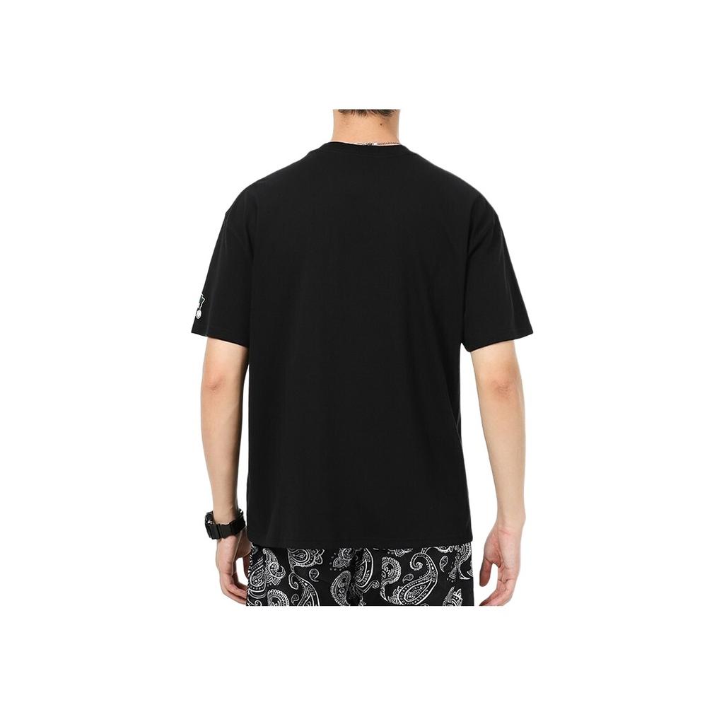 Jordan Milwaukee Bucks Basketball Print Crew Neck Short Sleeve T-Shirt Men Tops Black DA6515-010