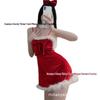 2022 Christmas Plush Slimming Sexy Dress - Plus Size Available