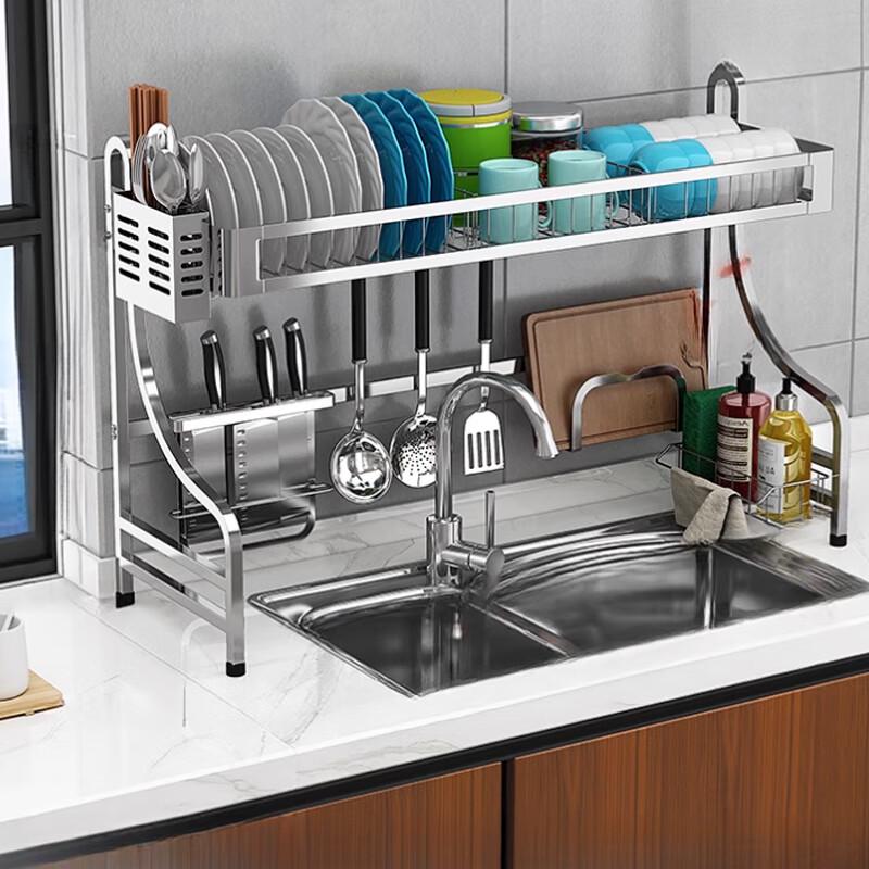 Kitchen Sink Countertop Dish Drying Rack