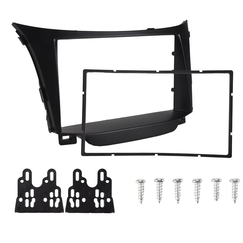 Portable 1 Set Car 2 Din Car Radio Stereo Fascia Dash Frame Panel Adaptor For Hyundai I30 2011