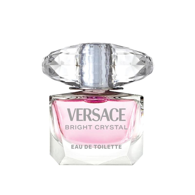 Versace Formato campione Pink Yao Crystal Diamond Eau de Toilette EDT Pompelmo Peonia Loto Formato prova Regalo di compleanno per fidanzata, 2218115-5ml