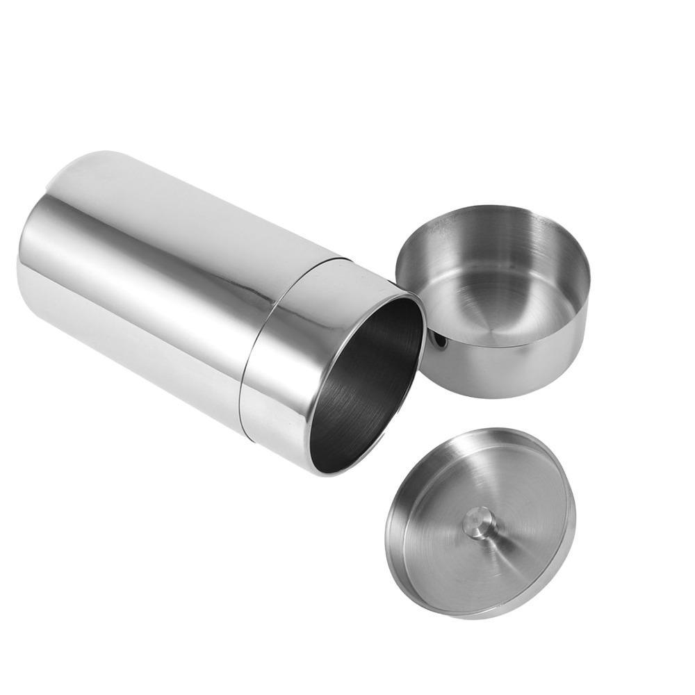 Stainless Steel Tea Tins Textured Metal Containers Tea Canister With Lid Interior Seal Lid Loose Leaf Tea Tin Home Kitchen