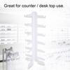 Plastic Sunglasses 6 Pairs Glasses Frame Display Holder Rack Organizer Stand