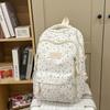 Schoolbag Japanese ins new high-value fresh and sweet star make-up bag women's light travel large-capacity backpack
