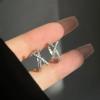Punk Metal Zircon Ear Cuff Ear Clip for Women No Pierced C Shape Geometric Small Earcuff Ear Wrap Earcuff Clips Jewelry